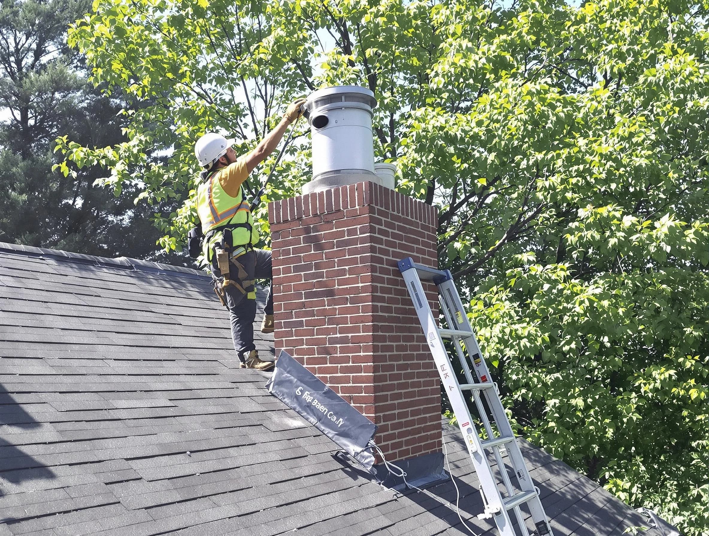 Chimney liner inspection by Childersburg Chimney Sweep in Childersburg, AL