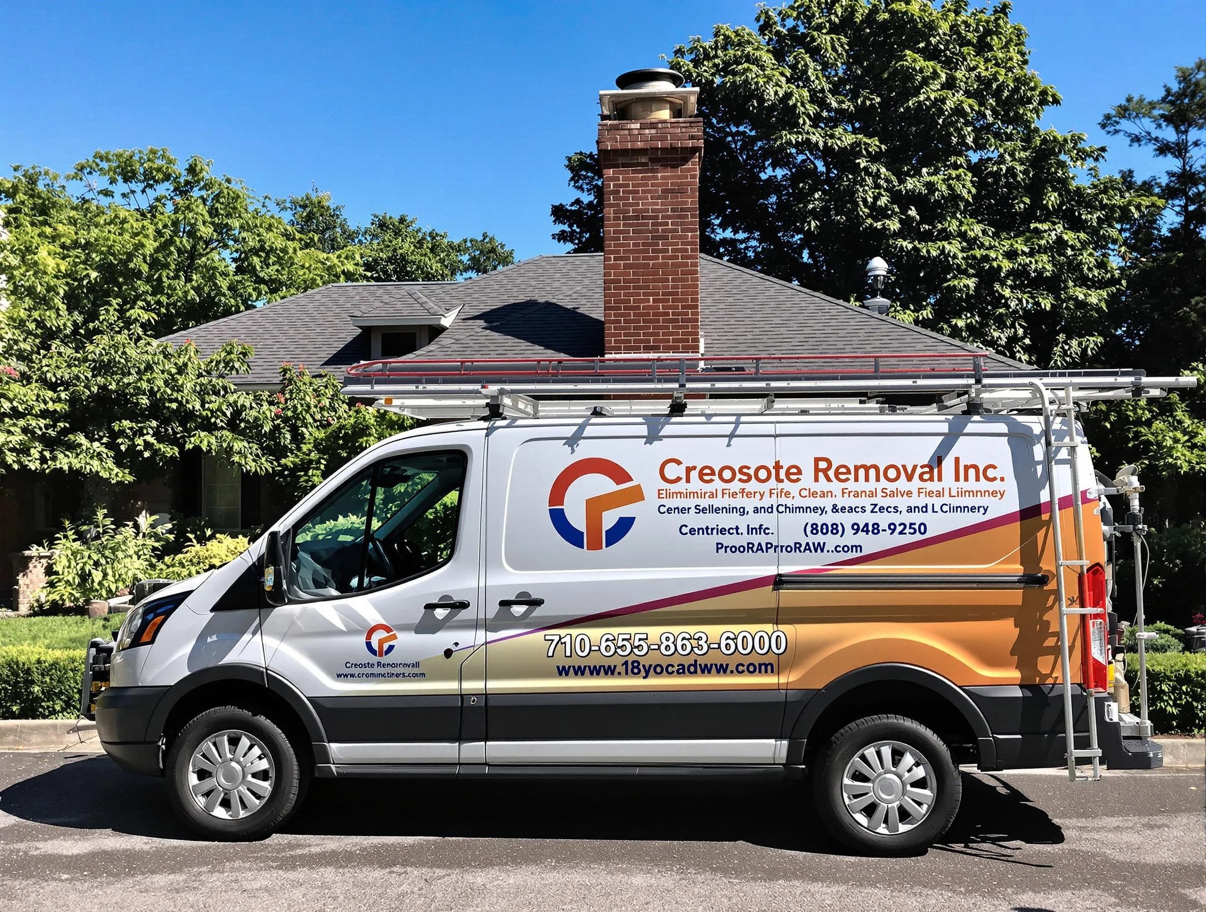Childersburg Chimney Sweep technician removing creosote safely in Childersburg, AL