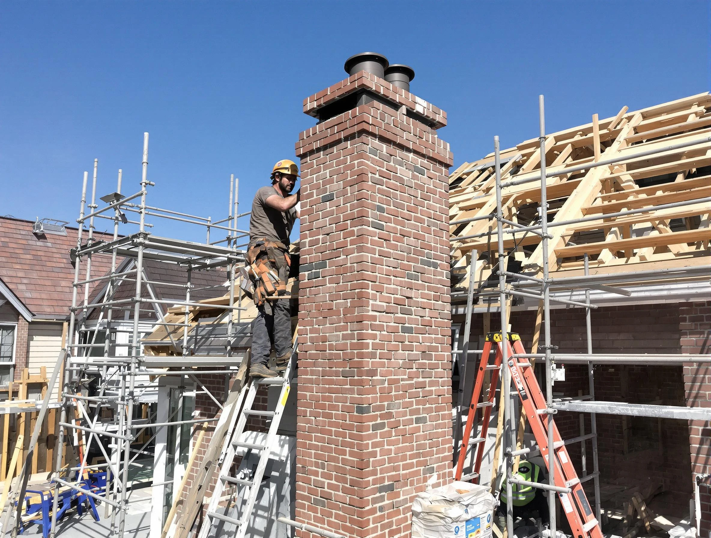 New chimney installation completed by Childersburg Chimney Sweep in Childersburg, AL